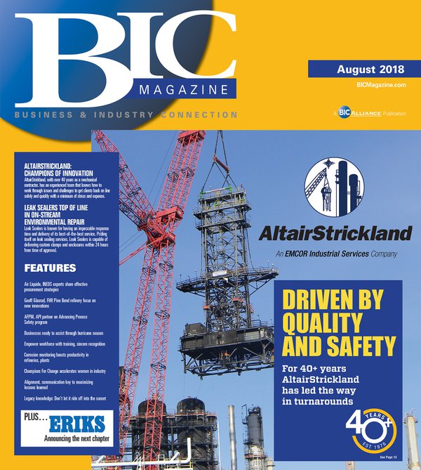 August 2018 Front Cover