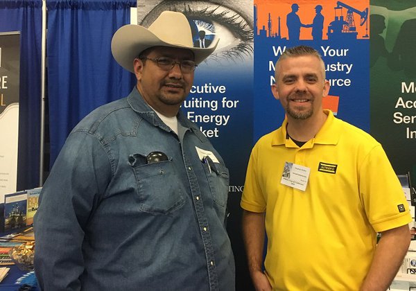 Intrepid and Huntsman visit BIC Magazine's booth at the PMIES Conference &amp; Expo