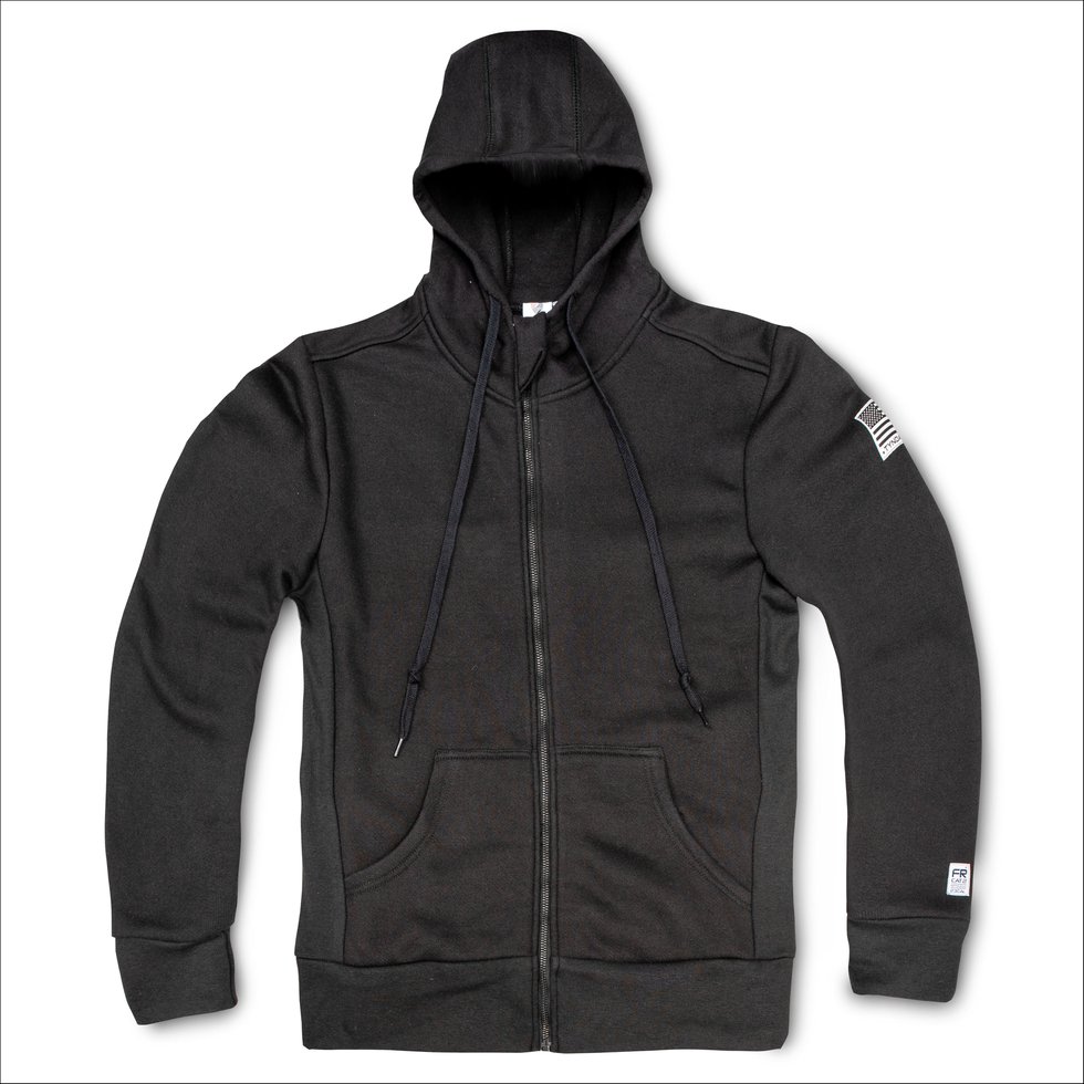 Versa Full Zip Hooded Sweatshirt provides warmth, protection from ...
