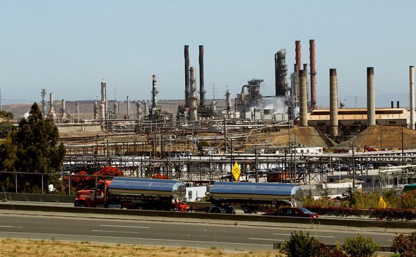 Chevron refinery strike California