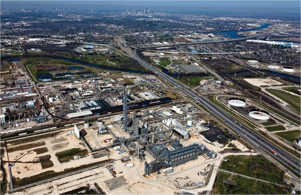 INVISTA’s Houston facility was developed and built on the site of a former olefins production plant.