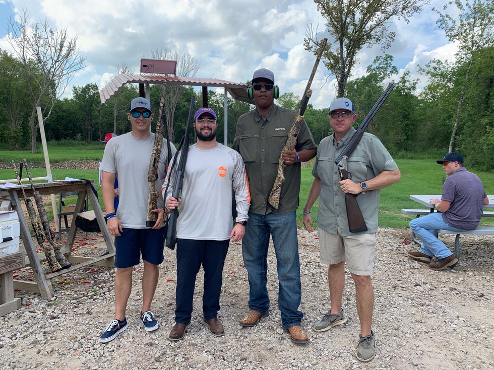 Houston Business Roundtable clay shoot 2022