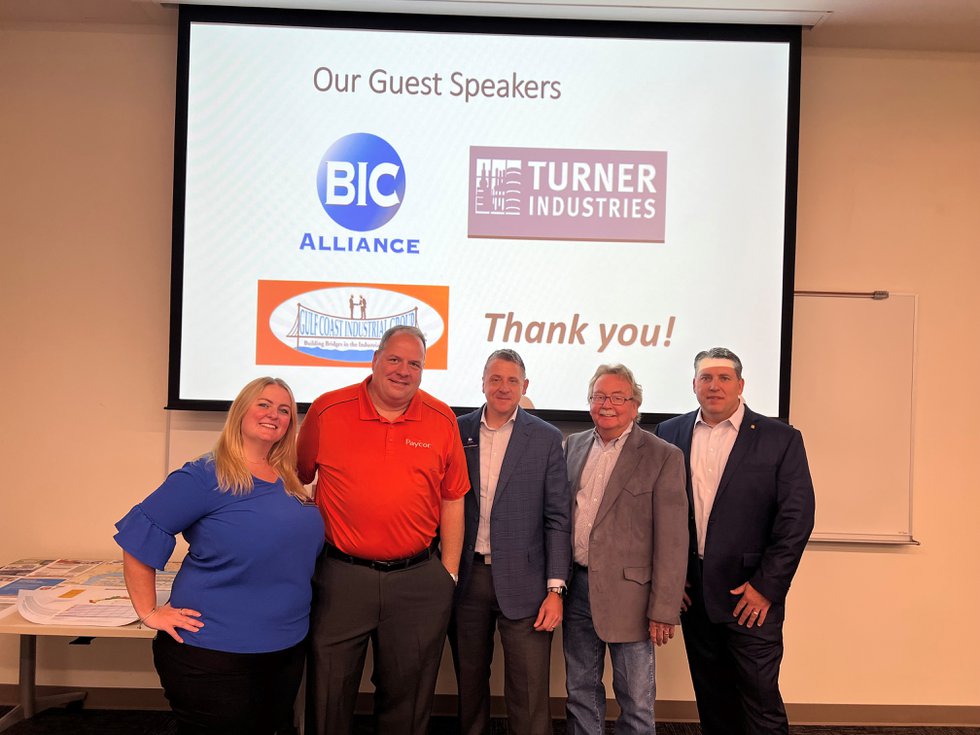 BIC Attends Gulf Coast Industrial Group