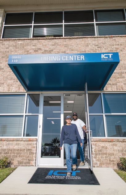 ICT newly renovated hiring center in Deer Park.