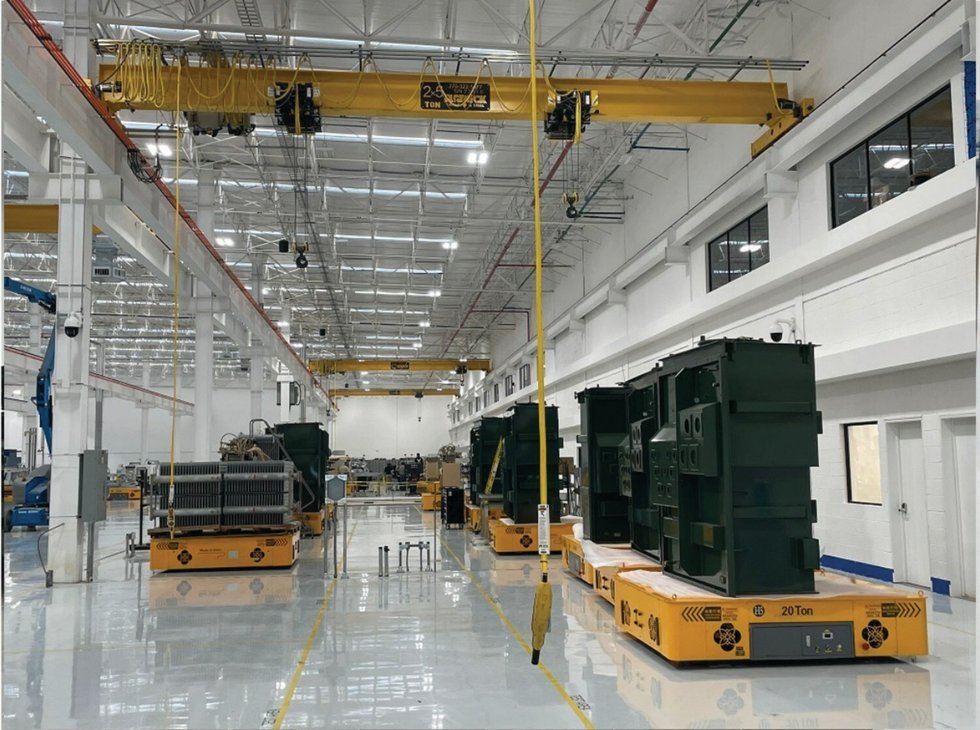 Virginia Transformer Mexico plant inside