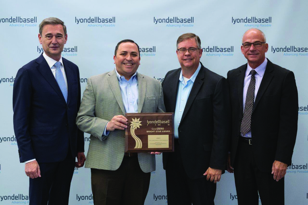 LyondellBasell GoalZERO awarded to Evergreen