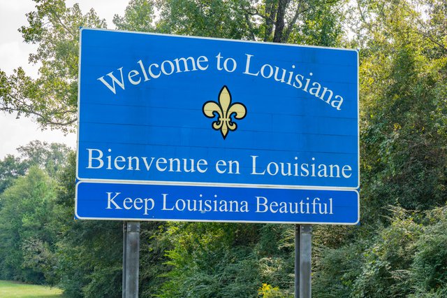 Louisiana Sign Stock 2