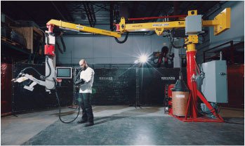Novarc unveils spool welding robot for pipe fabrication