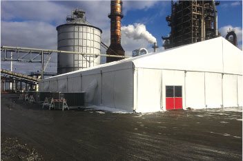 Weather the storm with turnkey temporary structure solutions