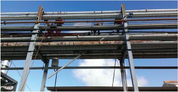 Texas rope access project creates added value, synergy for INVISTA