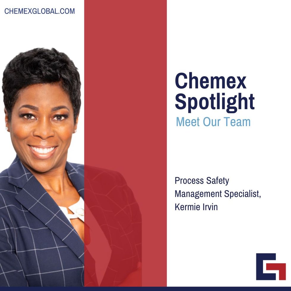 Chemex introduces Irvin as Process Safety Management Specialist
