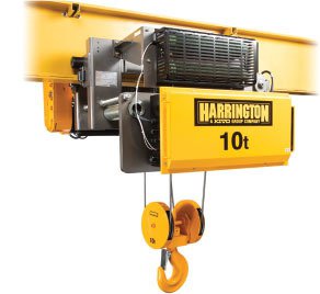 Harrington Hoists: RY Wire Rope hoist combines safety, reliability