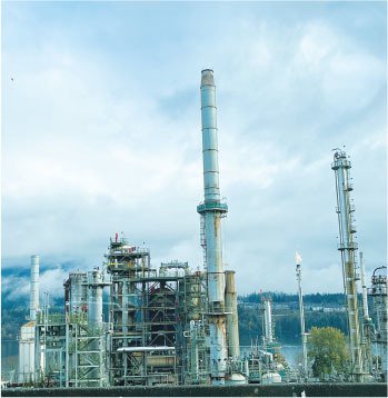 Parkland’s Burnaby Refinery in British Columbia, Canada, has been a WMP customer since 2015.