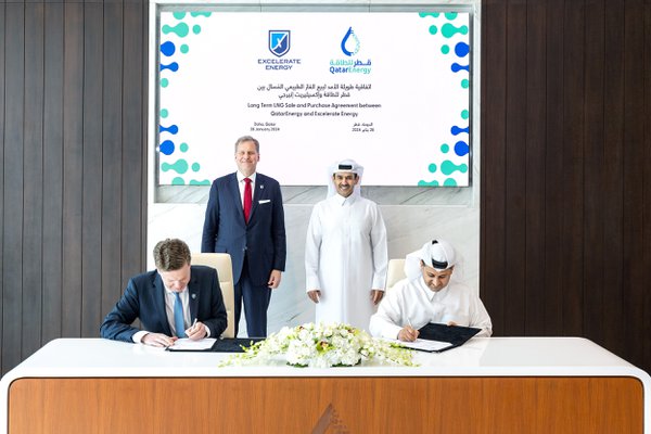 Excelerate Energy signs 15-year LNG supply deal with QatarEnergy
