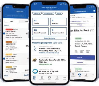 United Rentals introduces new features in mobile app