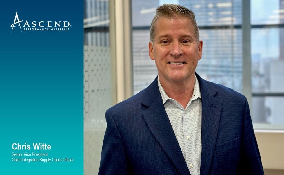 Ascend appoints Witte as senior VP and chief integrated supply chain officer