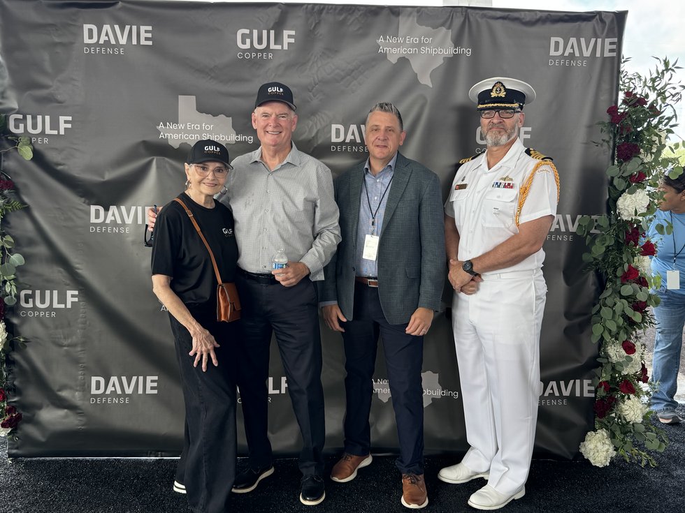 Davie Defense Gulf Copper Groundbreaking Ceremony