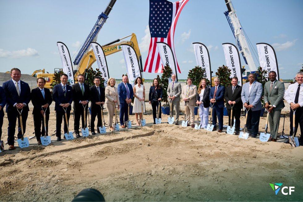 Ground breaking Blue Point One Ground breaking Blue Point One