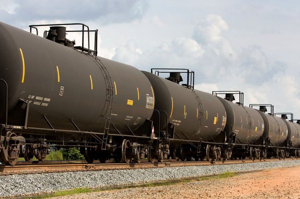 Crude oil train