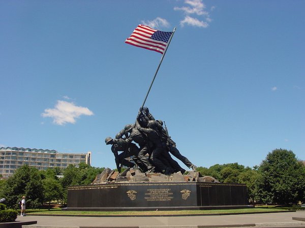 US Marine Corps Iwo Jima Monument