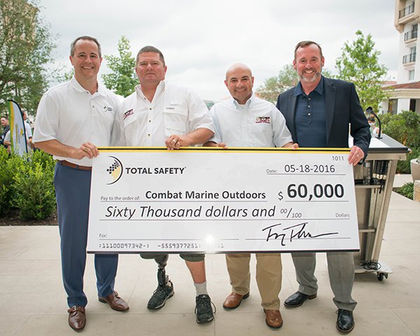 Total Safety Helping HEROES golf tournament