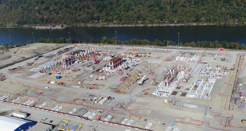 The main construction phase will soon begin on Shell's Petrochemical complex in Potter Township, PA.